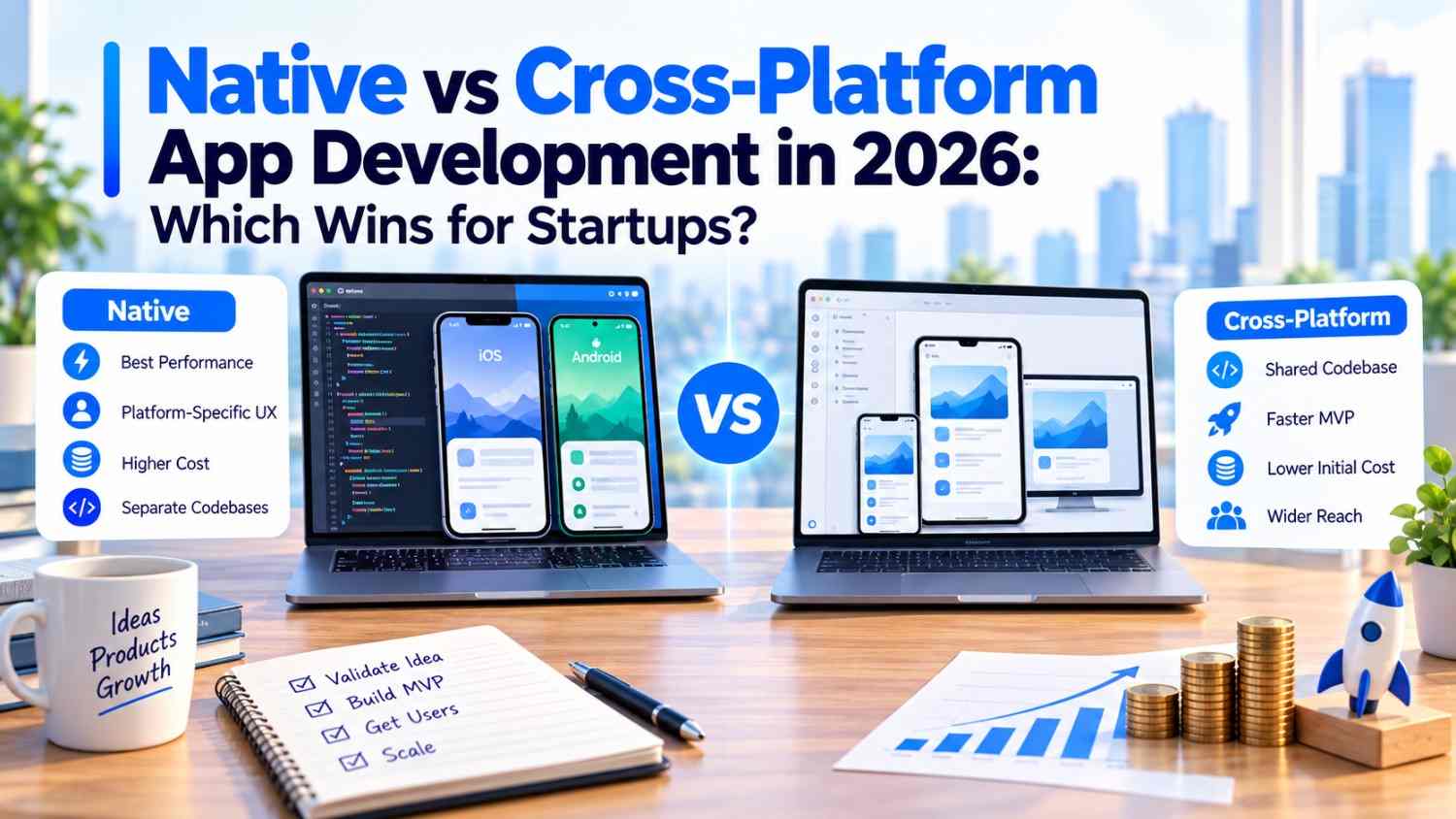 Native vs Cross-Platform App Development in 2026: Which Wins for Startups?