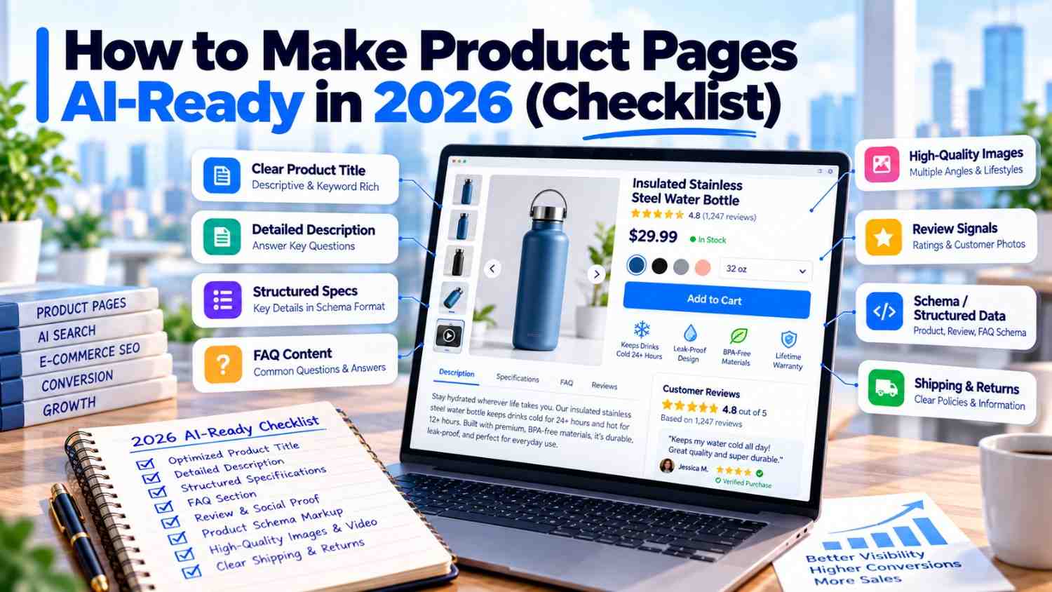 How to Make Product Pages AI-Ready in 2026 (Checklist)