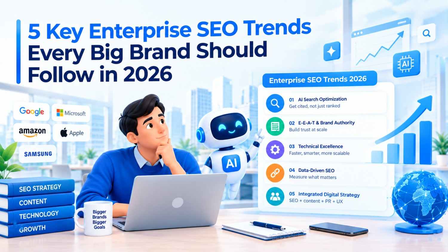 5 Key Enterprise SEO Trends Every Big Brand Should Follow in 2026