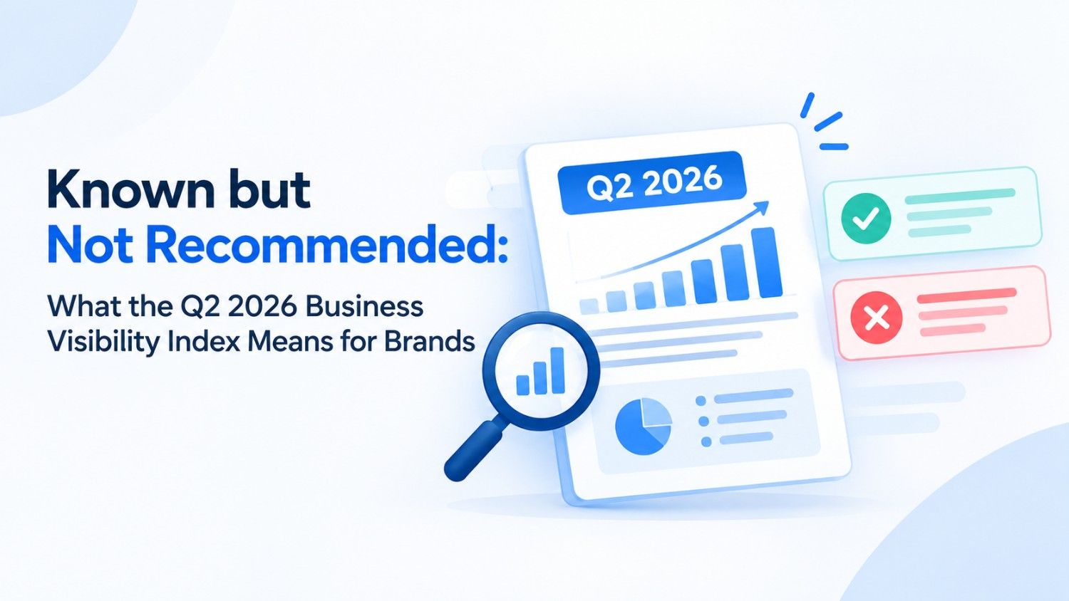 Known but Not Recommended: What the Q2 2026 Business Visibility Index Means for Brands