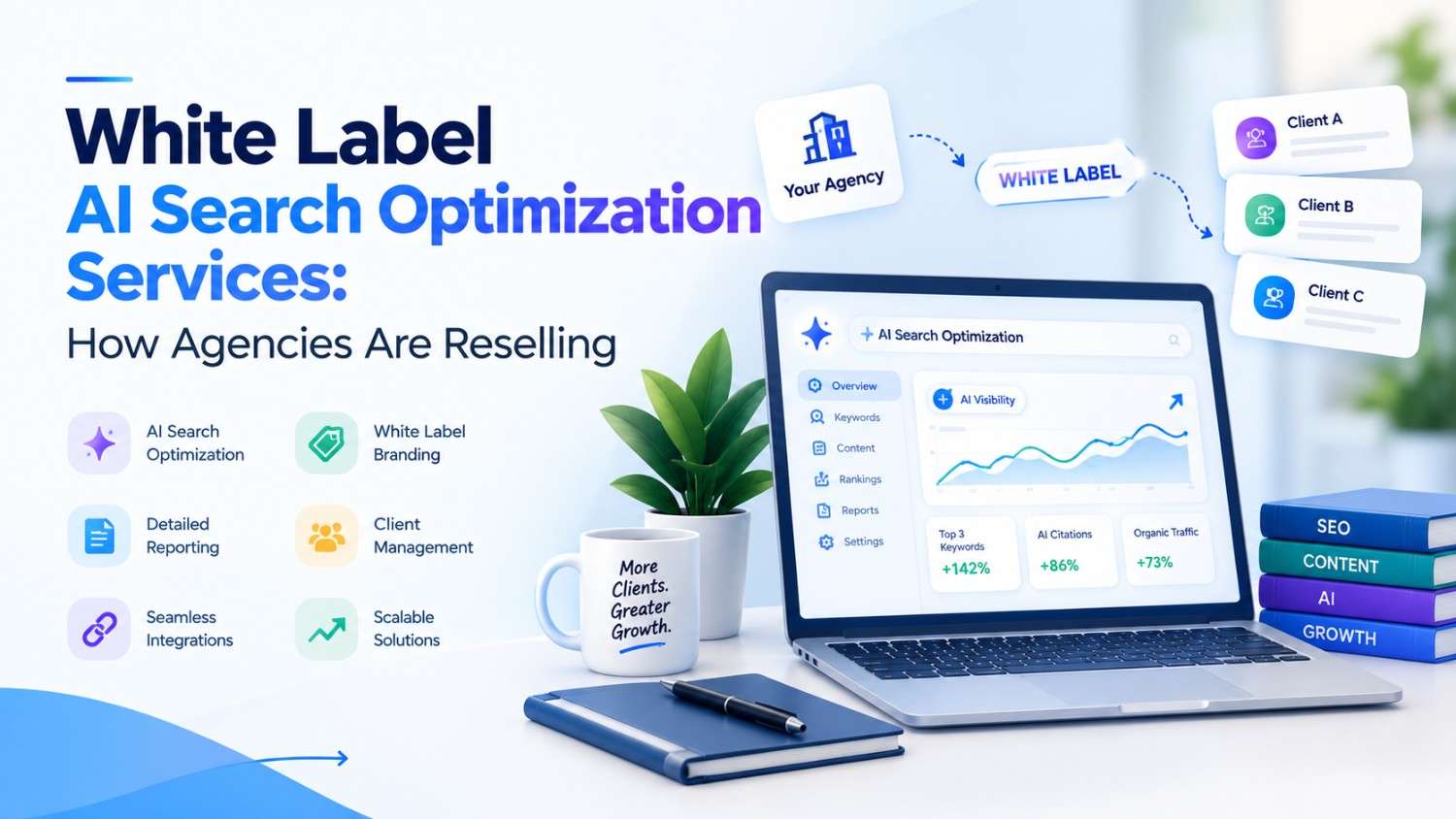 White Label AI Search Optimization Services: How Agencies Are Reselling