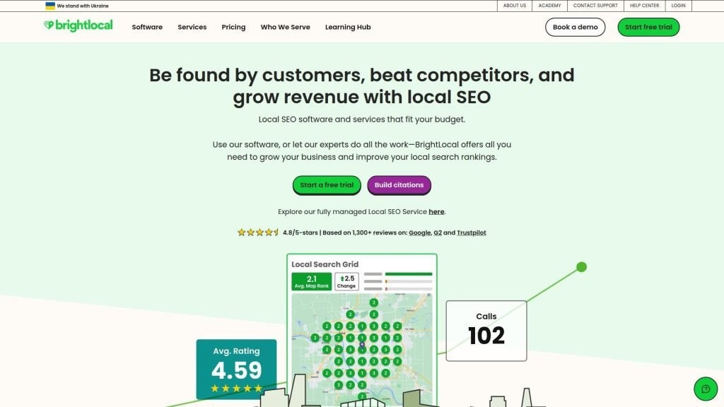 BrightLocal Best for Local SEO Agencies